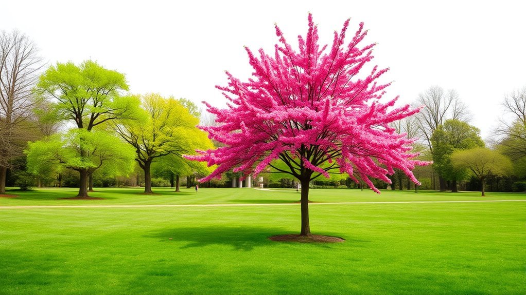 beautiful flowering ornamental tree