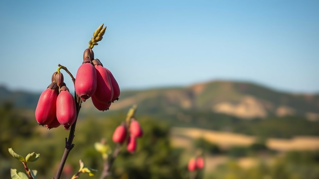 harvesting eastern redbud seeds