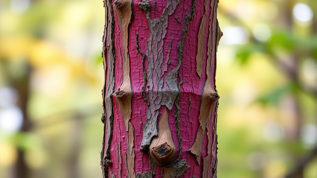 rough earthy bark appearance