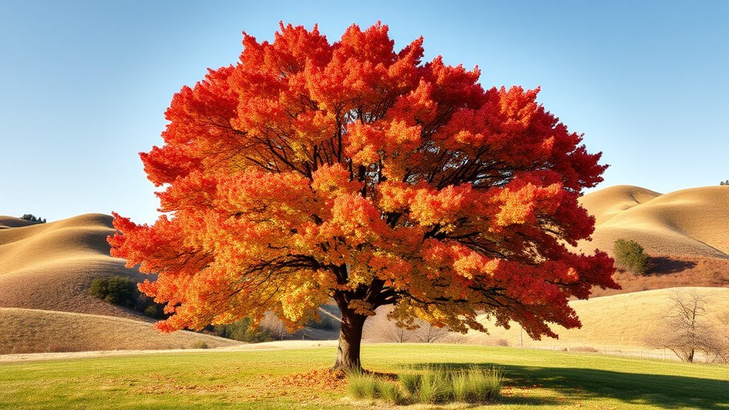 weather affects autumn colors